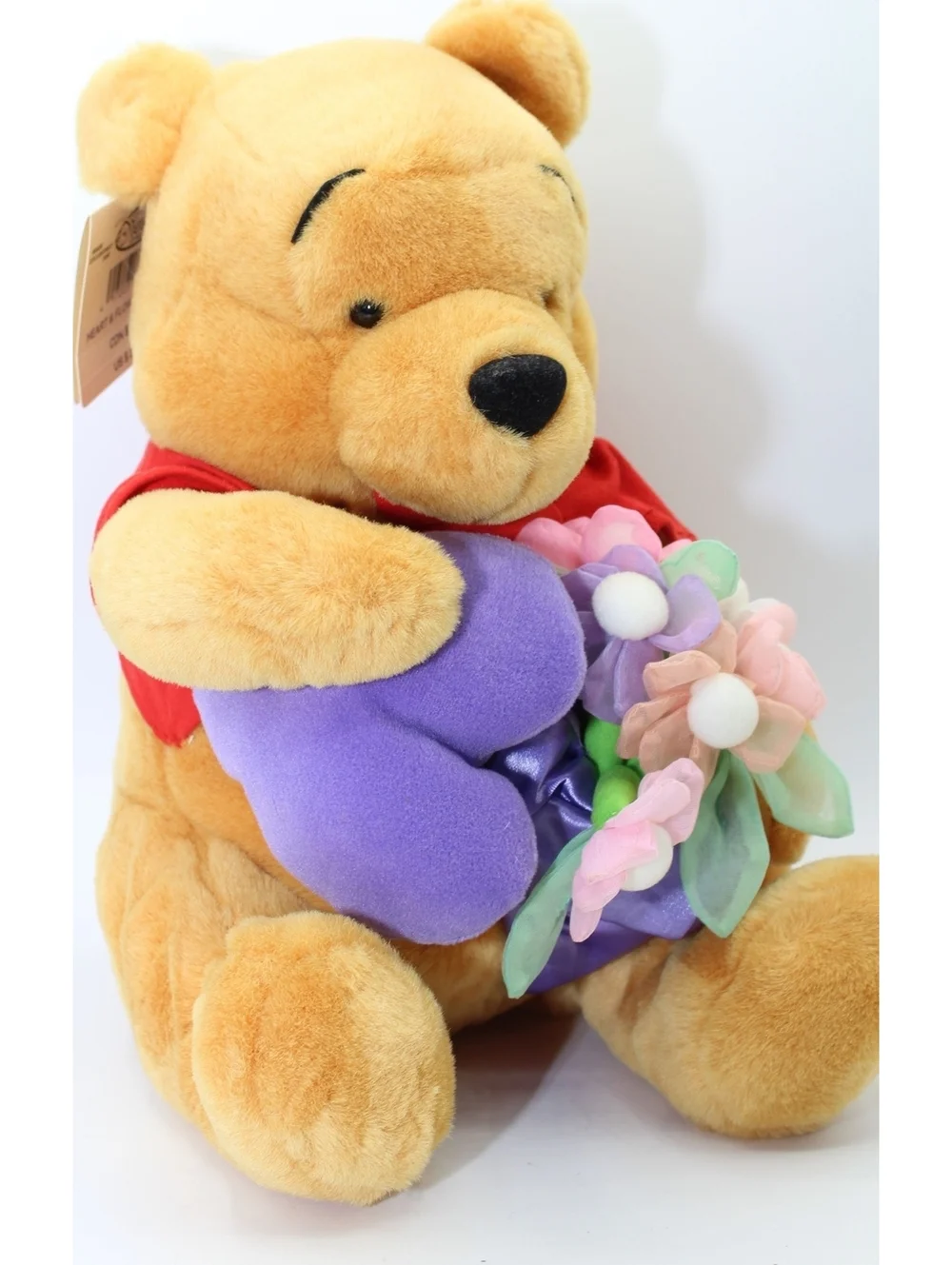 NWT Vintage Disney Winnie the Pooh Heart & Flower Pooh 12